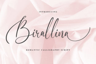 Birallina: A Handwritten Font That Elevates Every Maker’s Design