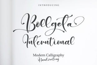 Bollgota Font: A Handwritten Typeface for a Professional Brand