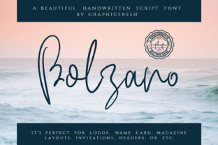 Bolzano Font Review: A Handwritten Typeface That Elevates Campaign Design