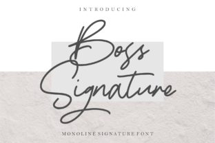 Boost Campaign Impact with the Boss Handwritten Font