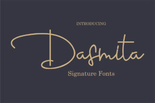 Dasmita: A Script Font with Heart