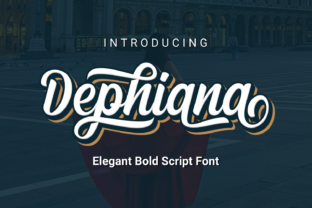 Dephiana Font: A Beautiful Typeface for Business Branding