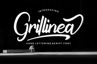 Grillinea: A Bold Handwritten Font for Creative Makers