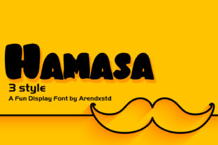 Hamasa Font: A Playful Typeface for Editorial Design