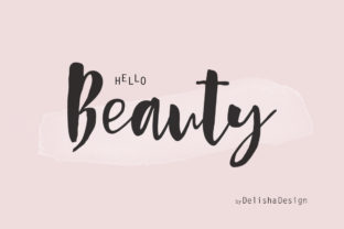Hello Beauty: A Handwritten Font That Elevates Your Brand