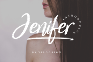 Jenifer Font: A Modern Handwritten Typeface for Digital Design