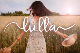 Lulla Font Review: A Romantic Script for Campaign Design