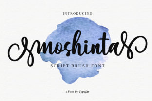 Moshinta Font: A Handwritten Typeface for Authentic Web Design