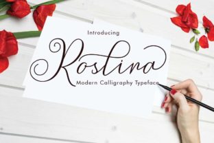 Roslina: A Script Font with Personality