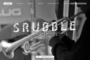 Srubble Font Review: A Modern Script for Creative Branding