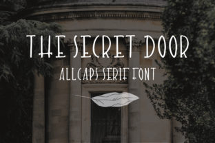 The Secret Door Font: A Bold, Handwritten Typeface for Creative Branding