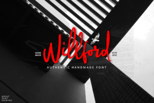 Willford Font: A Bold Handwritten Typeface for Digital Branding